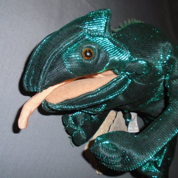 Folktails by Folkmanis Chameleon Hand Puppet NWT - Picture 5 of 9